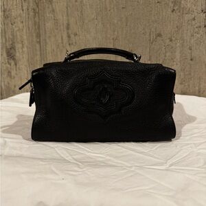 ORYANY Black Leather Handbag